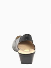 Gabor Heathcliff Black Leather Slingback Shoes - Image 5 of 5