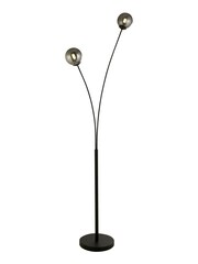 Searchlight Black Darcie 2 Light Floor Lamp - Image 3 of 4