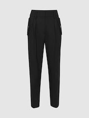 Reiss Brooklyn Pocket Front Tapered Trousers - Image 4 of 4