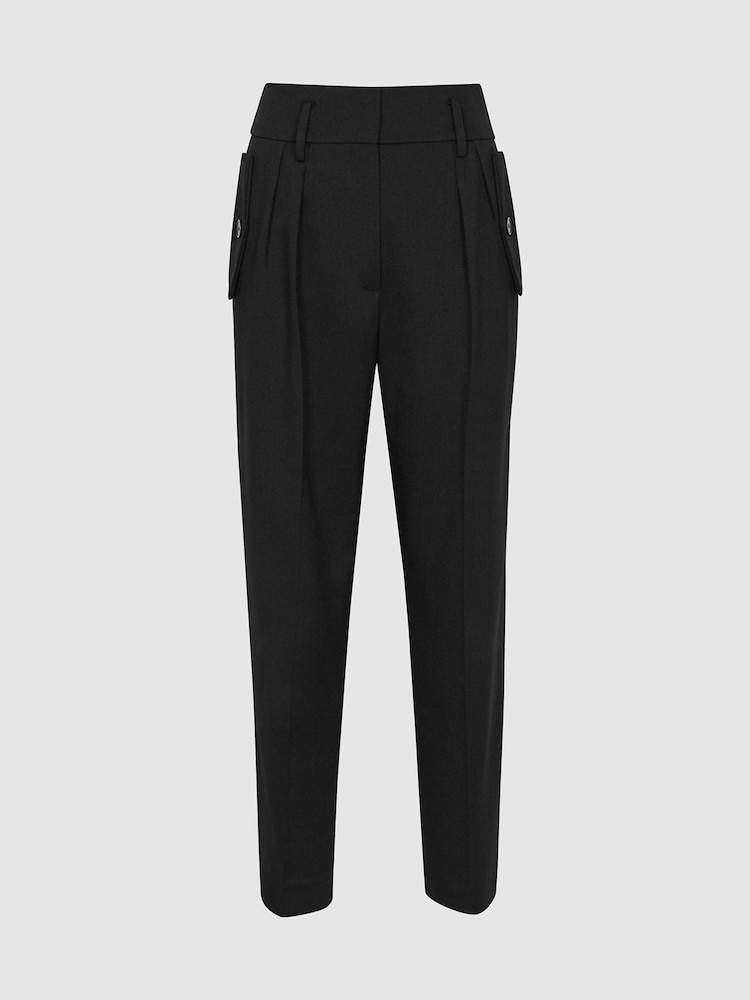 Reiss Brooklyn Pocket Front Tapered Trousers - Image 4 of 4