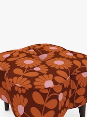 Orla Kiely Orange Daisy Small Stool - Image 3 of 3