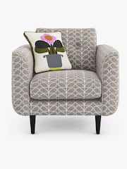 Orla Kiely Grey Linden Armchair - Image 1 of 4