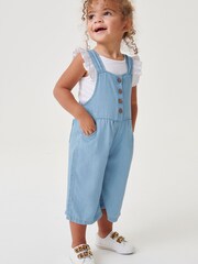 Denim Playsuit (3mths-7yrs) - Image 1 of 7