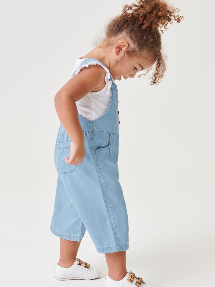Denim Playsuit (3mths-7yrs) - Image 2 of 7