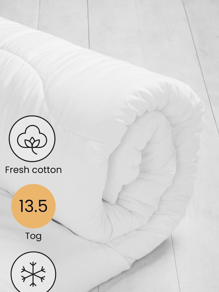 13.5 Tog Breathable Cotton Duvet - Image 2 of 2