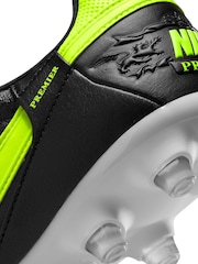 Nike White Adults Premier 3 FG Mens Football Boots - Image 10 of 11