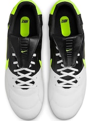 Nike White Adults Premier 3 FG Mens Football Boots - Image 5 of 11