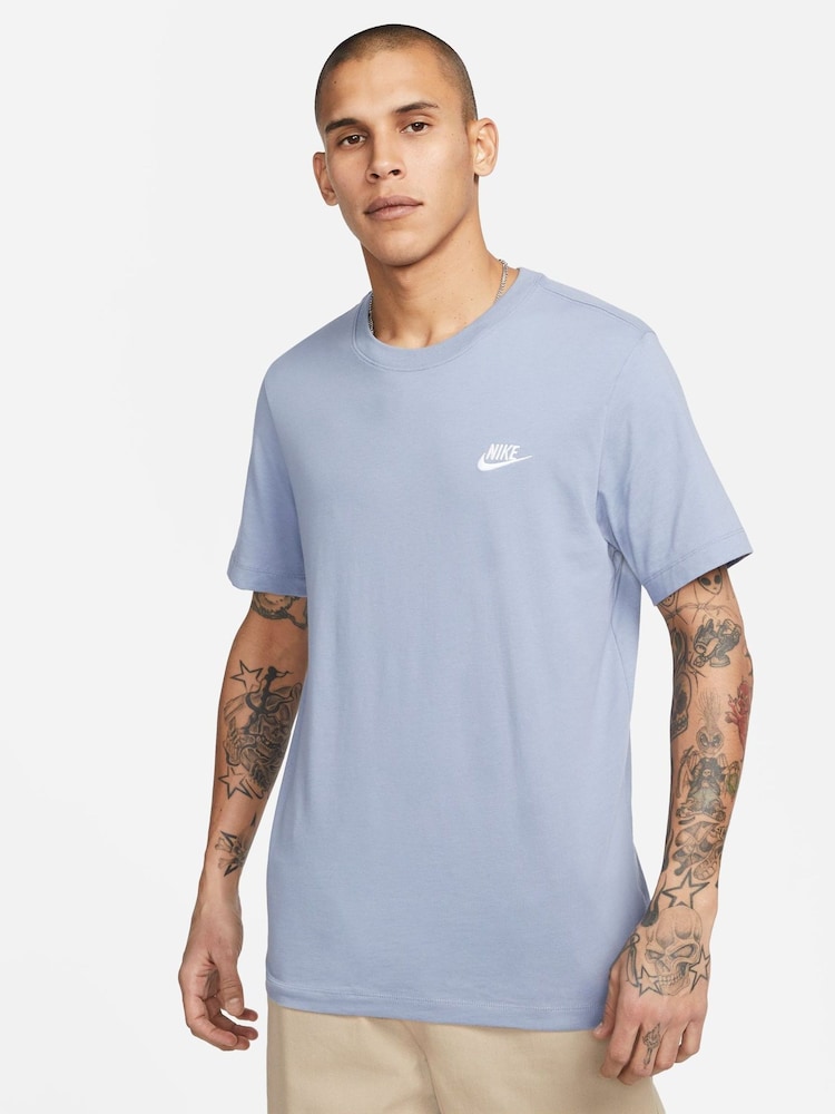 Nike Slate Grey Club T-Shirt - Image 1 of 9