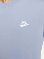 Nike Slate Grey Club T-Shirt - Image 9 of 9