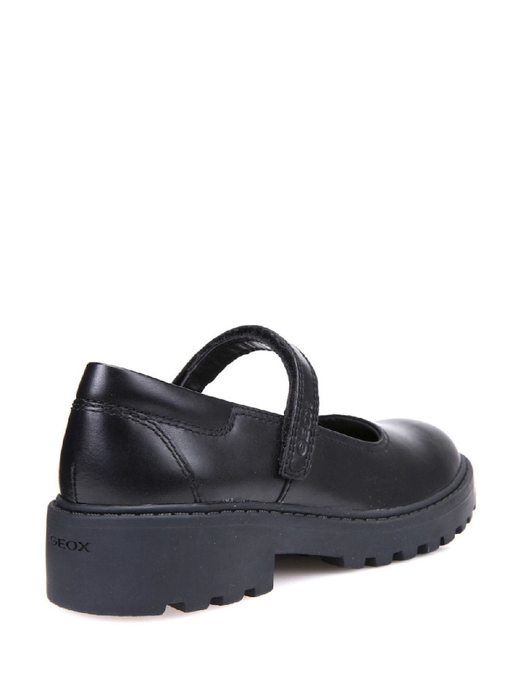 Geox Black Casey Girls Shoes - Image 2 of 3