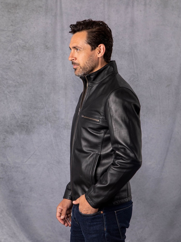 Lakeland Leather Black Preston Leather Jacket - Image 2 of 16