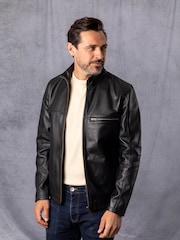 Lakeland Leather Black Preston Leather Jacket - Image 5 of 16