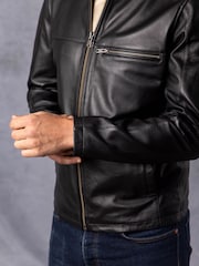 Lakeland Leather Black Preston Leather Jacket - Image 8 of 16