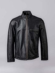 Lakeland Leather Black Preston Leather Jacket - Image 9 of 16