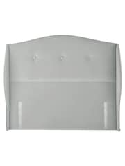Silentnight Silver Camden Luxury Velvet Headboard - Image 1 of 3