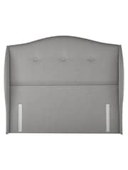 Silentnight Slate Grey Camden Woven Headboard - Image 1 of 3