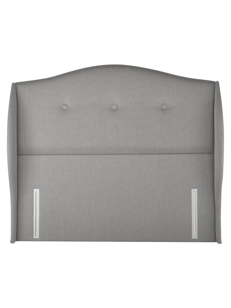 Silentnight Slate Grey Camden Woven Headboard - Image 1 of 3