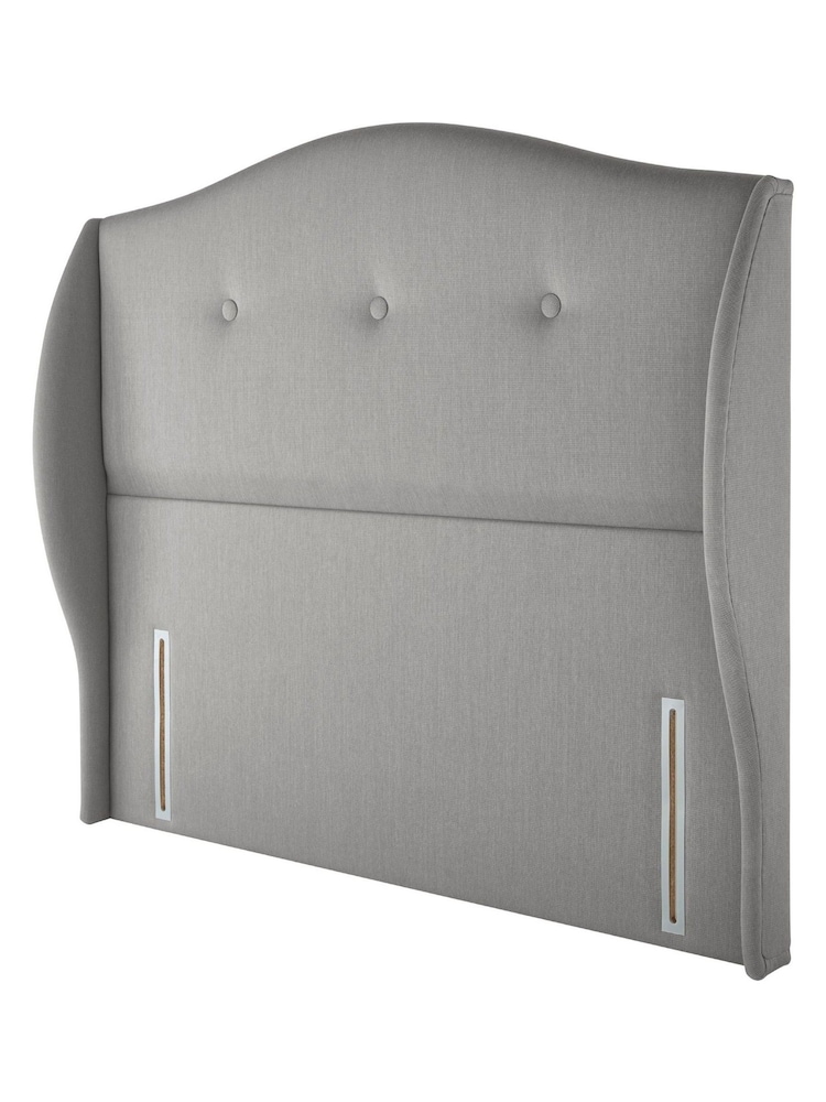 Silentnight Slate Grey Camden Woven Headboard - Image 2 of 3