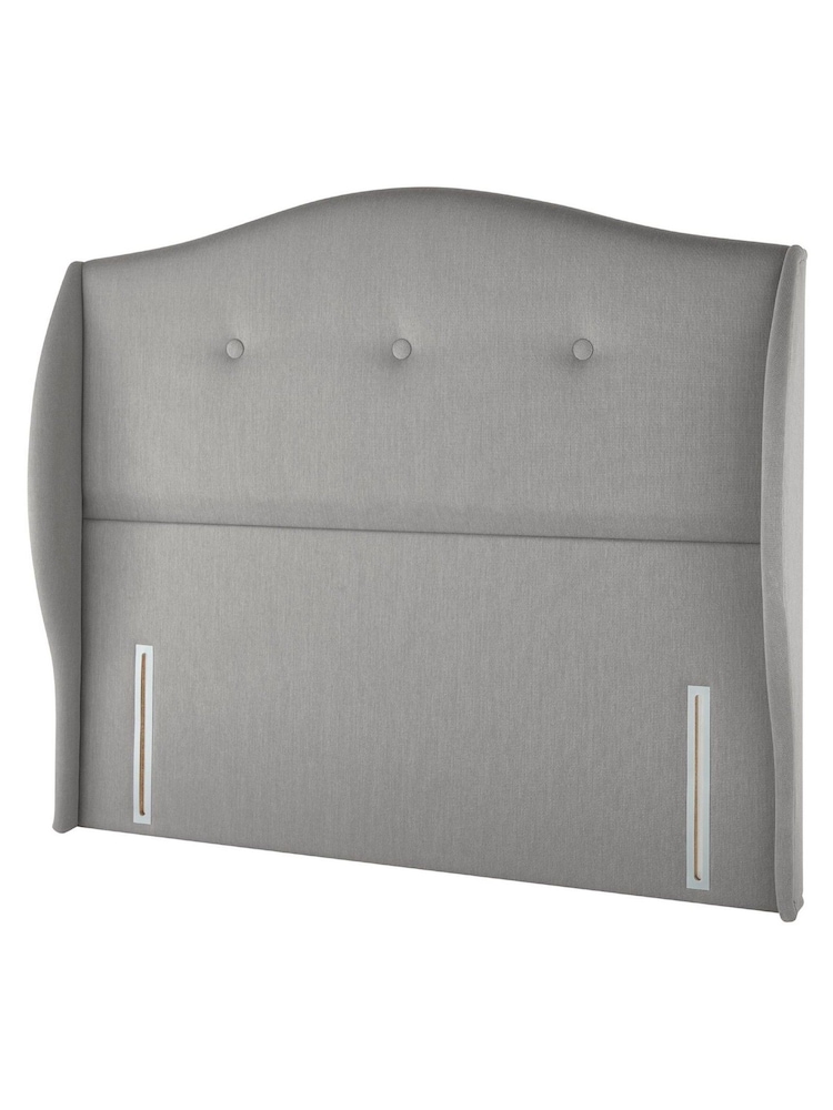 Silentnight Slate Grey Camden Woven Headboard - Image 3 of 3
