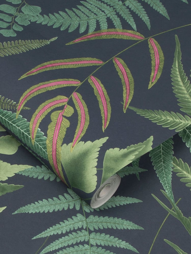 Graham & Brown Blue Midsummer 10M Wallpaper - Image 2 of 3