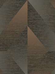 Graham & Brown Brown Atelier Geo 10M Wallpaper - Image 3 of 3