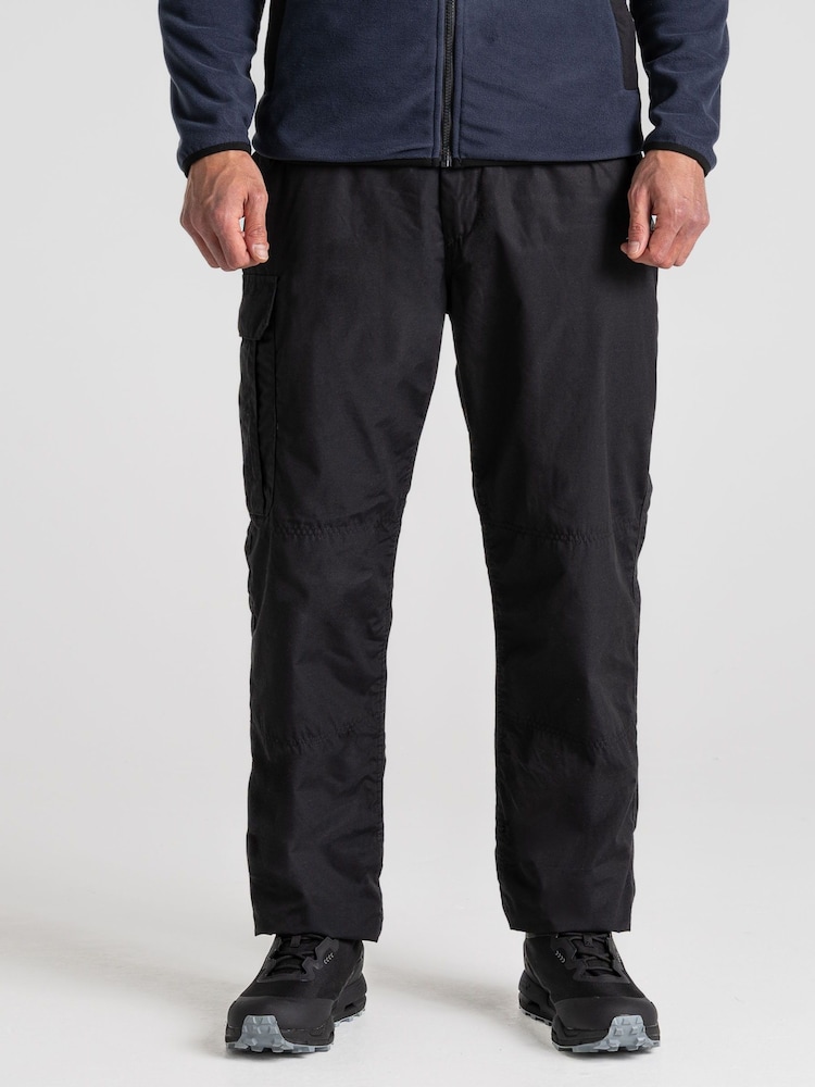 Craghoppers Kiwi Winter Black Trousers - Image 1 of 7