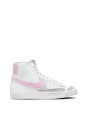 Белый/розовый - Детские кроссовки Nike Blazer 77 - Изображение 1 из 10