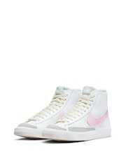 Белый/розовый - Детские кроссовки Nike Blazer 77 - Изображение 6 из 10