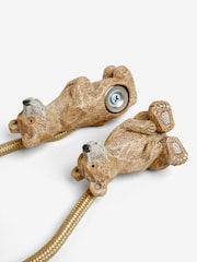 Set of 2 Natural Magnetic Barnaby The Bear Curtain Tie Backs - Image 3 of 4