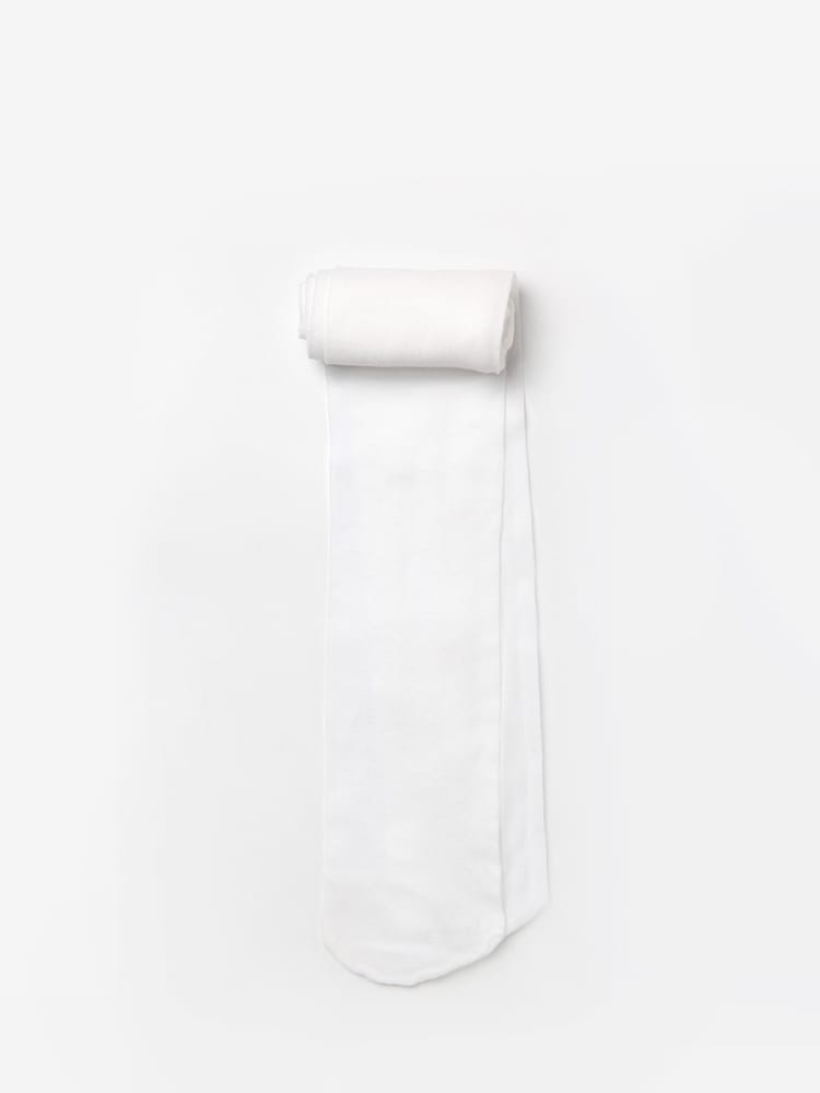 Trotters London White Ballet Opaque Tights - Image 1 of 1