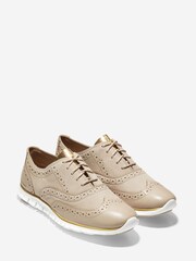 Cole Haan Brown Zerogrand Wingtip Oxford Closed Hole Ii Shoes - Image 2 of 6