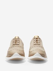 Cole Haan Brown Zerogrand Wingtip Oxford Closed Hole Ii Shoes - Image 3 of 6