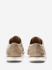 Cole Haan Brown Zerogrand Wingtip Oxford Closed Hole Ii Shoes - Image 4 of 6