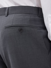 Ted Baker Prem Charcoal Panama Slim Suit: Trousers - Image 5 of 5