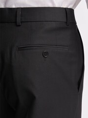 Ted Baker Premium Black Panama Slim Suit Trousers - Image 4 of 4