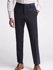 Ted Baker Premium Blue Panama Slim Suit: Trousers - Image 1 of 4