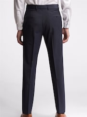 Ted Baker Premium Blue Panama Slim Suit: Trousers - Image 2 of 4