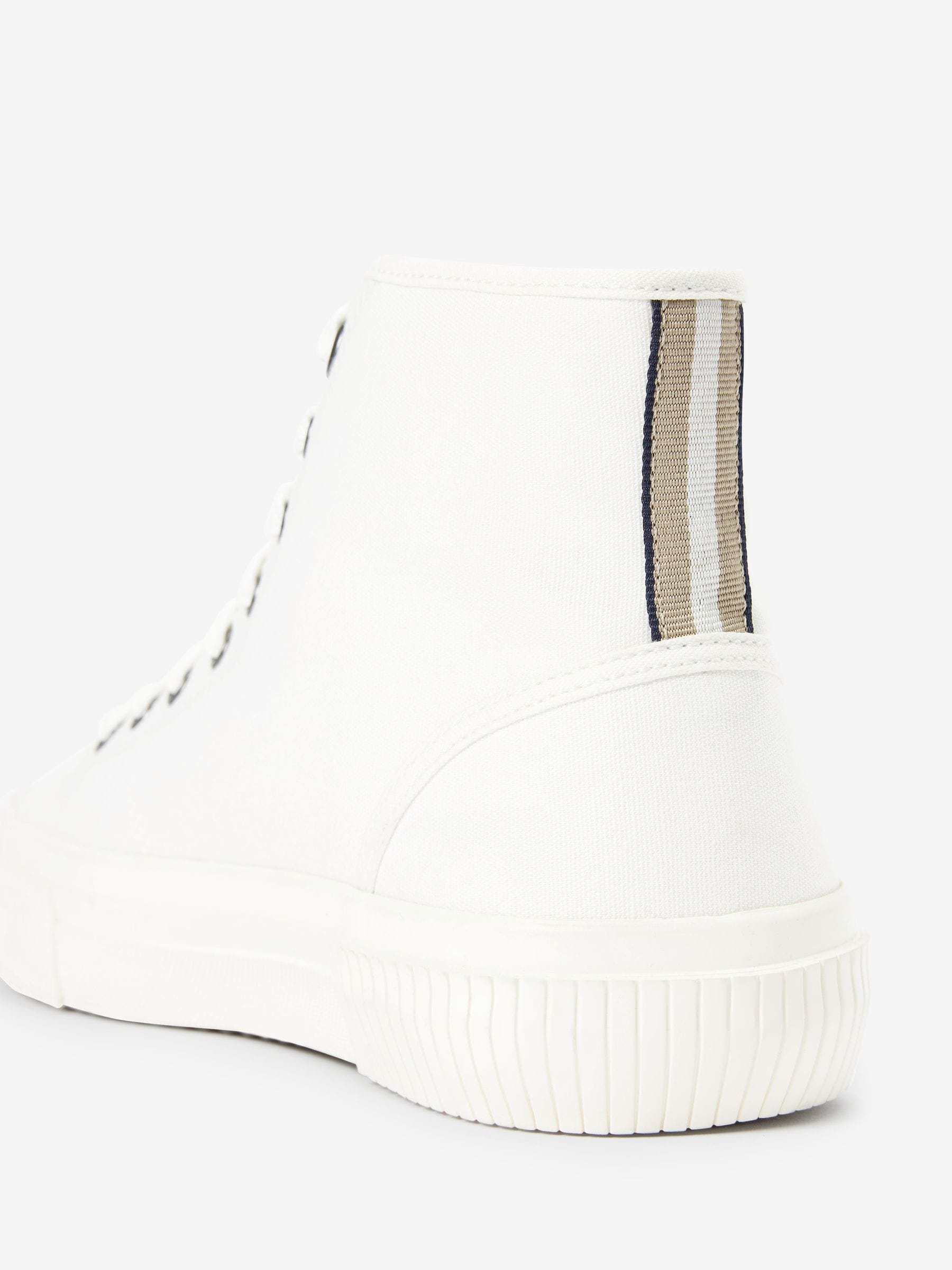 Next white canvas shoes store