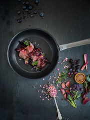 Circulon Black Excellence Hard Anodised 28cm Chef Pan With Lid - Image 1 of 5