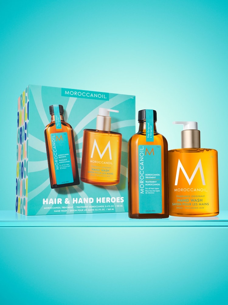 Moroccanoil Hand and Hair Heroes -Treatment Original 100ml + FREE Hand Wash 360ml - Image 2 of 5