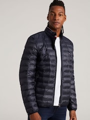 Синий - Tommy Hilfiger Круговая куртка Core Packable - Image 1 of 3