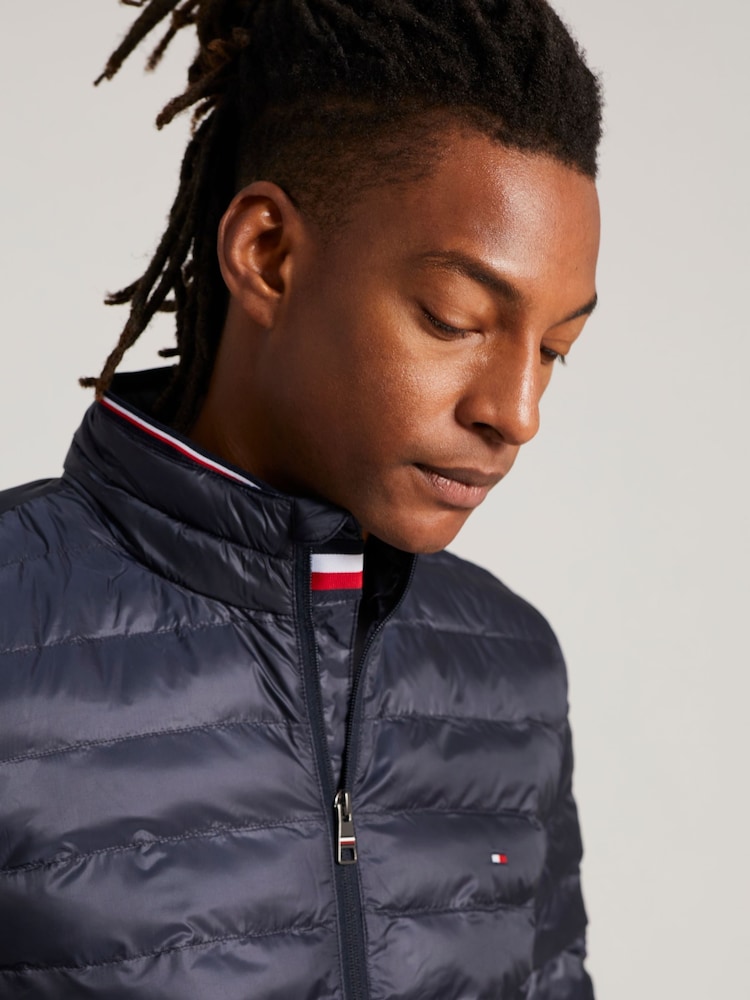 Синий - Tommy Hilfiger Круговая куртка Core Packable - Image 3 of 3