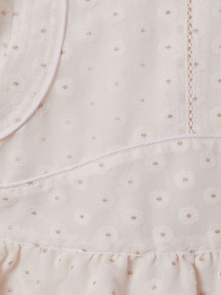 Vestido de lunares metalizados Lola de Reiss - Imagen 4 de 4