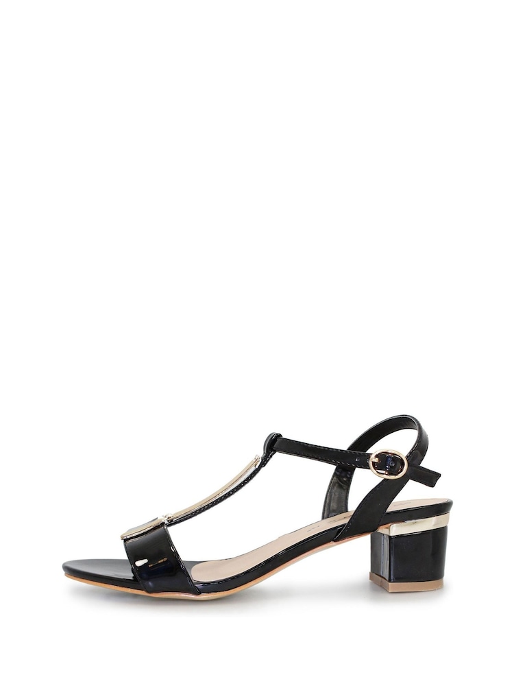 Preto - Lunar T-Bar Blaze Sandals - Imagem 2 de 5
