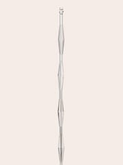 Laura Ashley Polished Chrome Blake Cut Glass Crystal Floor Lamp Base - Image 4 of 5