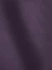 Purple Blackberry Cotton Rich Plain Duvet Cover and Pillowcase Set - Image 5 of 6