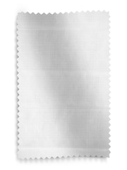 White Ready Made Blackout Roman Blind Textured Tassel Edge - Image 5 of 6