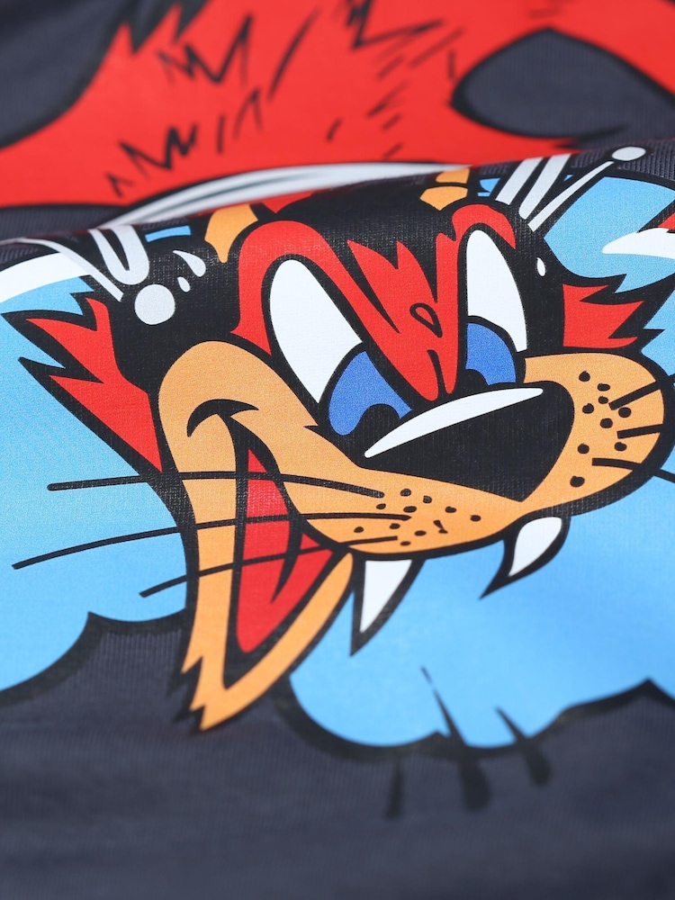 Alpha Industries Grey 100% Cotton Fighter Squadron T-Shirt - Image 4 of 4