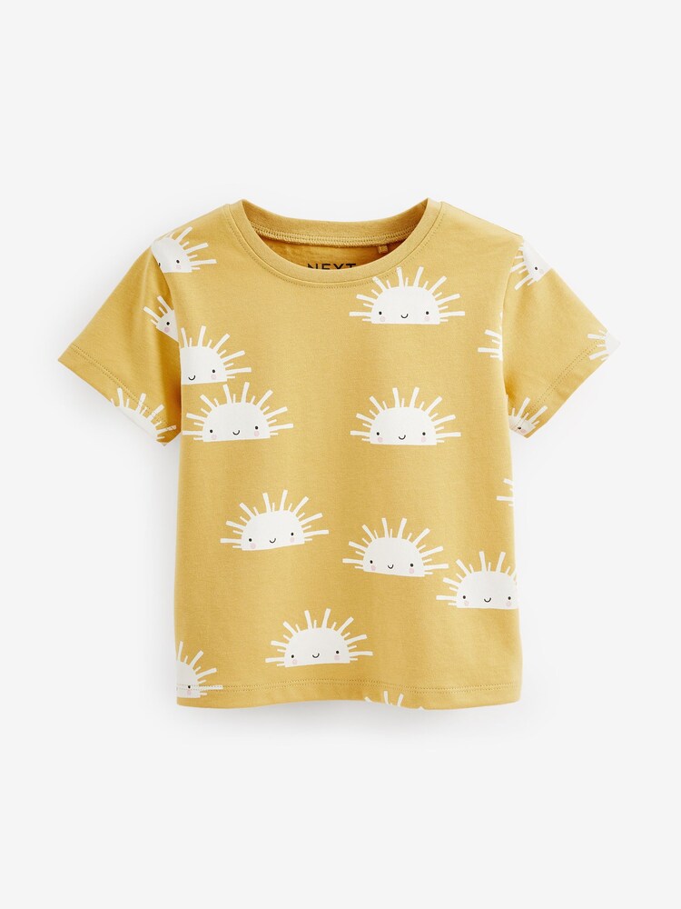 Blue Short Sleeve T-Shirts 4 Pack (3mths-7yrs) - Image 2 of 6