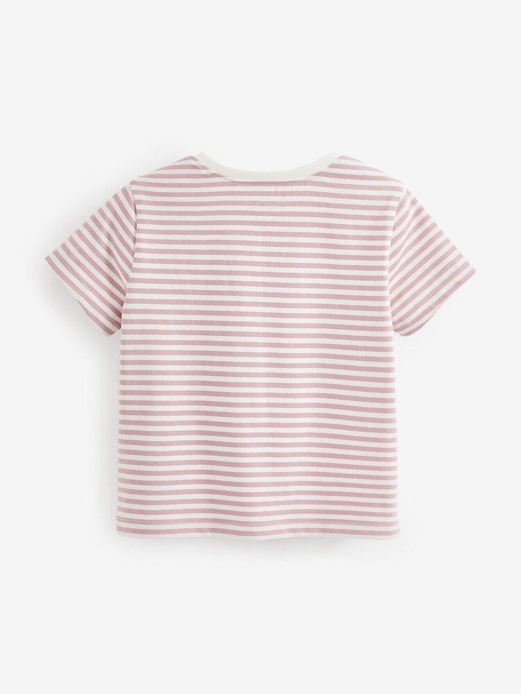 Blue Short Sleeve T-Shirts 4 Pack (3mths-7yrs) - Image 6 of 6